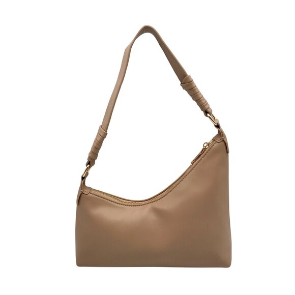Urban Expressions Natural Asymmetric Convertible Shoulder Bag - Picture 1 of 11